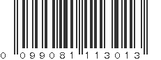 UPC 099081113013