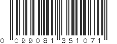 UPC 099081351071