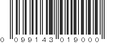 UPC 099143019000