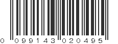 UPC 099143020495