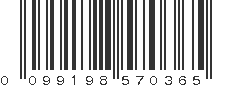 UPC 099198570365