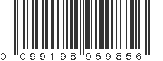 UPC 099198959856