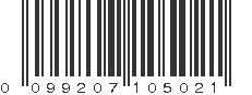 UPC 099207105021