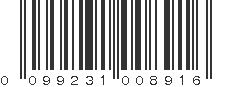 UPC 099231008916