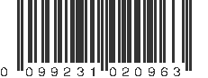 UPC 099231020963