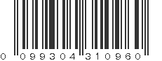 UPC 099304310960