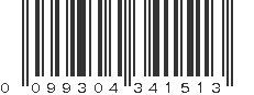 UPC 099304341513