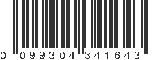 UPC 099304341643