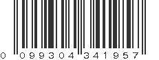 UPC 099304341957