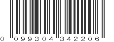 UPC 099304342206