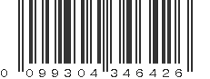 UPC 099304346426