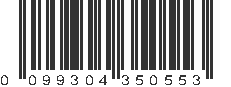 UPC 099304350553