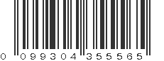 UPC 099304355565