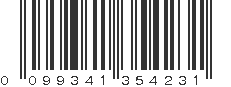 UPC 099341354231