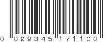 UPC 099345171100