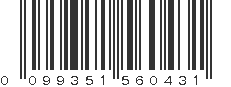 UPC 099351560431