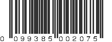 UPC 099385002075