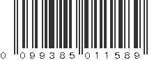 UPC 099385011589