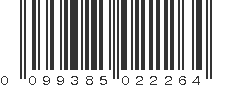 UPC 099385022264