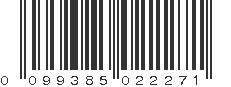 UPC 099385022271