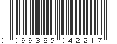 UPC 099385042217