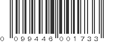 UPC 099446001733