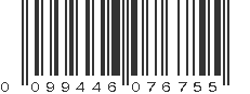 UPC 099446076755