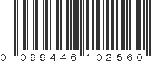 UPC 099446102560