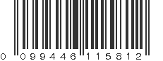 UPC 099446115812