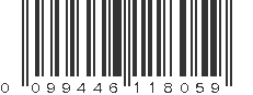 UPC 099446118059