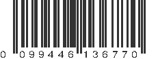 UPC 099446136770