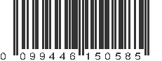 UPC 099446150585