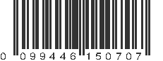 UPC 099446150707