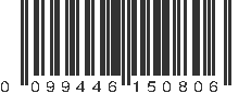 UPC 099446150806