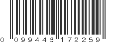 UPC 099446172259