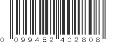 UPC 099482402808