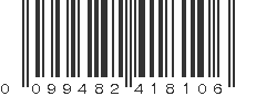 UPC 099482418106