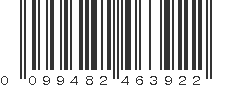 UPC 099482463922