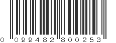 UPC 099482800253