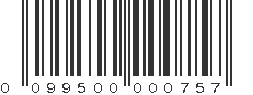 UPC 099500000757