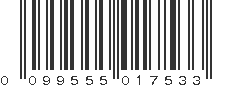 UPC 099555017533