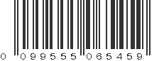 UPC 099555065459