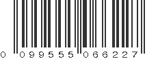 UPC 099555066227