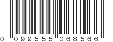 UPC 099555068566