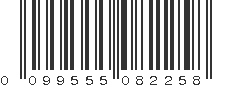 UPC 099555082258