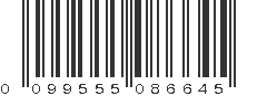 UPC 099555086645