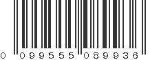 UPC 099555089936