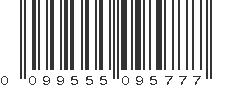 UPC 099555095777