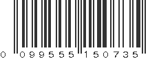 UPC 099555150735