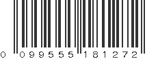 UPC 099555181272